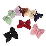 Diseño apto para : perfecto para niñas, , estos clips son suaves para el cabello delicado y vienen en colores vibrantes que atraen tanto a los como a los padres, lazos de niña para la escuela, clips de lazo para mujeres