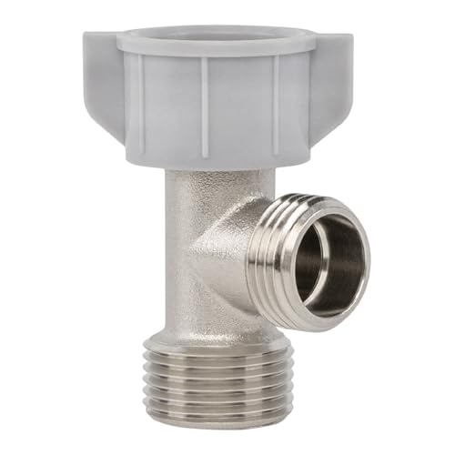 LUXE Bidet 7/8' x 7/8' x 1/2' Hybrid Metal & Plastic Cold Water T-Adapter for Bidets, Only Compatible with NEO Series Bidets Attachments