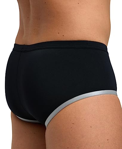 ARENA One Men's Big Logo Seamless Swim Brief MaxLife Pool Practice Athletic Swimsuit Short Training Bathing Suit Swimmers4