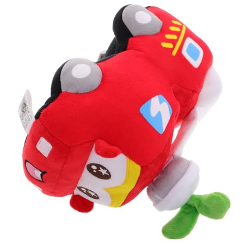 Coussin pelucheux camion de pompiers doux de 20 centimètres