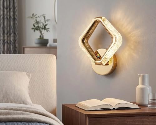 Image of Lyse Decor Wall Lights for Home Decoration LED Wall Light with 3 Color Modes, Easy Installation, Ideal for Modern Interiors, Bedroom, Living Room, Hallway, Office (1, WL90)