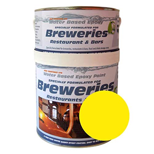 Brewery, Restaurant and bar Epoxy Paint (5L, Safety Yellow)