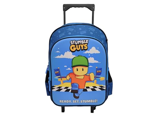 Valise trolley Stumble Guys contre le mal de dos pour la rentrée