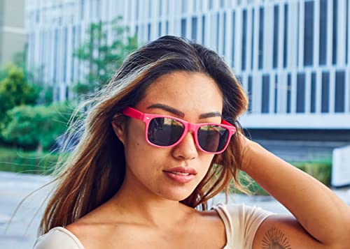 Image of OWL Retro Style Sunglasses 80's Classic Vintage Unisex Nerd Colored Frame