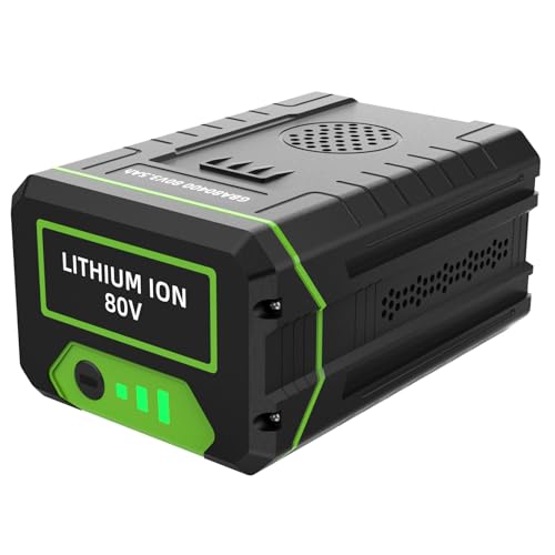 TONAMO 80V 3.5Ah Battery Replacement for Greenworks 80V Battery, Compatible with GBA80200 GBA80250 GBA80400 GBA80500