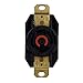 Hubbell HBL2710 - NEMA L14-30R Twist Lock Receptacle, Rated 30A, 125/250V
