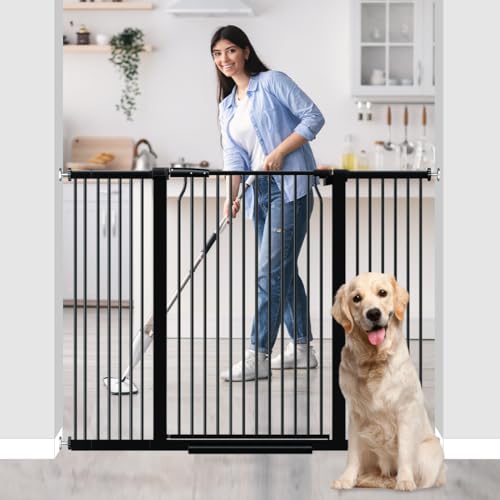 41 Adjustable Baby & Pet Gate with Door