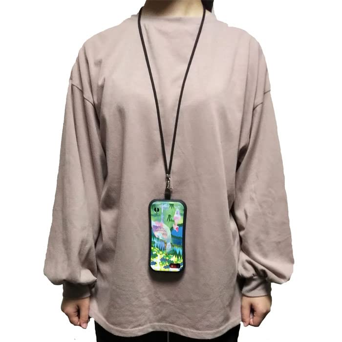 Amazon.co.jp: スマホショルダー ネックストラップ グレーン 緑 ⭐︎スマホ ショルダー ネックストラップ緑首掛け 長さ調節可能