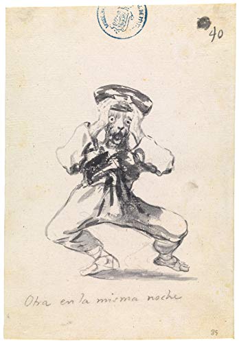 Notebook with Rubber Skates Set "Drawings of Goya", White - Image 4