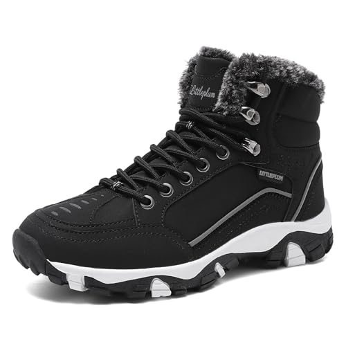 Littleplum Damen Winterstiefel Warm Gefüttert Trekking Schuhe...