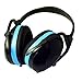 Price comparison product image Silverline Folding Ear Defenders SNR 30dB (H=34dB M=28dB L=19dB) (633816), Blue and Black