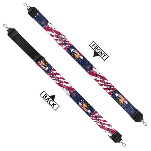 Image of Jeiento Wide Purse Strap Wide Shoulder Strap Adjustable Replacement Belt Soft Guitar Shoulder Straps for Women Girls Gifts