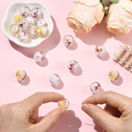 Perles en résine motif chien pour fabriquer un cadeau fait main unique et touchant