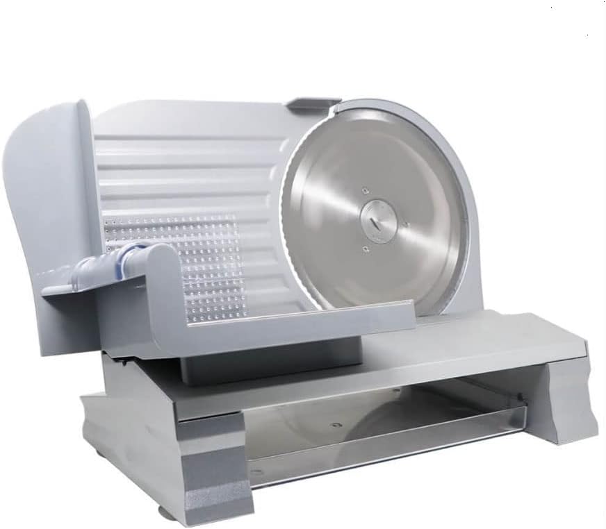 81/2" meat slicer, Includes two blades and a handy built