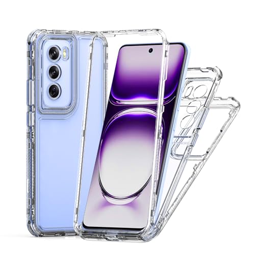 Oppo Reno12 Pro 5G �N���X�^���N���A�P�[�X�A�ϏՌ��ی�d�b�P�[�X�AOppo Reno12 Pro 5G �p�A���`�X�N���b�`�ی쓧���X�����J�o�[