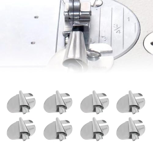 Kit de 8 Pies para Dobladillo Rizado para Máquina de Coser