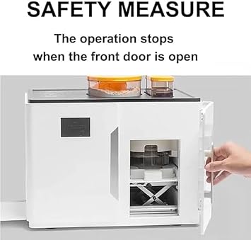 Fully Automatic Roti Maker with Smart Touch Screen and 4 Programs for Making Chapati, Tortilla, Pancake, Flatbread, Pita, Dosa, and Tawa