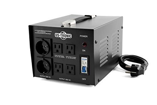 ★ Transformateur 220V 100V US-TRONIC® JAPON 2000 W réels ::::: US-TRONIC® ::::: Meilleur rapport qualité-prix de sa catégorie ★