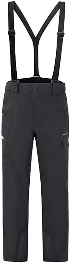 Winter Outdoor Snowboarding Men Women Warm Wear-Resistant Waterproof Windproof Skiing Pants Ski Trousers with Shoulder Straps one7 XL