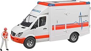 Bruder Mercedes-Benz Sprinter Ambulanz mit Sanitäter