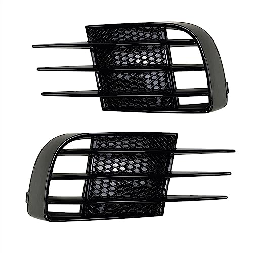 For VW For Golf 6 MK6 VI GTI GTD 2008-2013 Fog Lamps Cover ABS Front Fog Light Grille Shrouds Bumper Grille Set