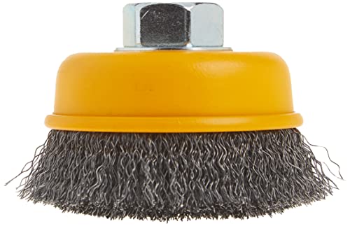Image of DEWALT Wire Cup Brush, Crimped, 3-Inch (DW4920) (Pack of 5)