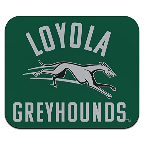 Loyola University Maryland Greyhounds Logo Low Profile Thin Mouse Pad Mousepad
