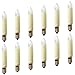 Produktbild AUSWAHL Menge+Sorte - netSells - 12er Set - LED Kleinschaftkerze 8-55V 0,1-0,2 W - Ø 11 mm, Länge 65 mm- für INNEN - Ersatzlampe für Schwibbogen u. Lichterketten - warmweiß - elfenbein