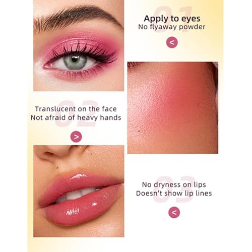 lyanny Cream Blush, Color Changing Cream Blusher for Mature Skin, Natural Nude Makeup Blusher Powder, Color Changing Blush for Cheek - Image 8