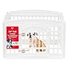 IRIS USA 24″ 4-Panel Dog Playpen with Door, 35 x 35 x 24, Puppy Playpen, Dog Play Pen Indoors, Pet Fence, Puppies/Small Dogs, White