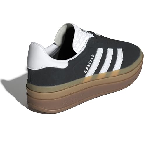 adidas Gazelle Bold W, Women's Trainers, Black White, 5 US Women3