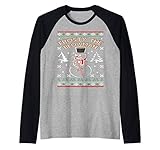 Frosty The Blowman Snowman Ugly Christmas Raglan Baseball Tee