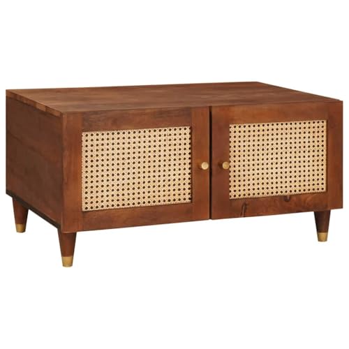 Table basse bois manguier massif : la solution gain de place pour votre salon - 2