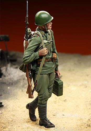 Kit Modelo Resina Infantería Rusa Kursk 1943 1/35 miniatura 1