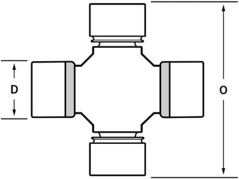 SKF U-Joint UJ269 For Ford Chevrolet Jeep GMC