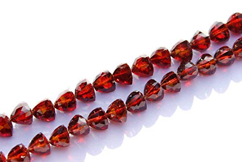 Grenat naturel trillion AA+ perles haut de gamme pour création bijoux