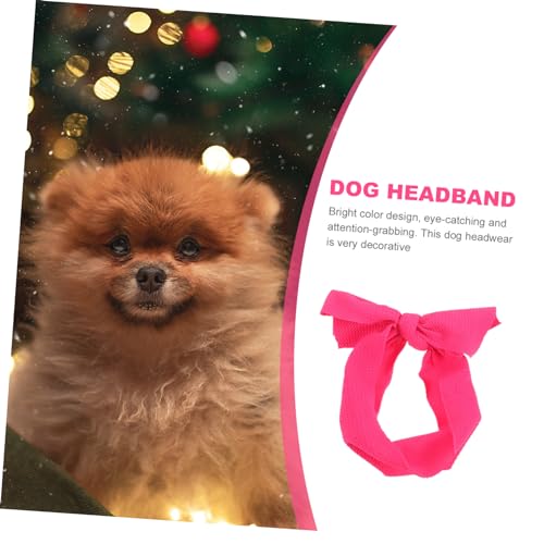 Angoily Decorative Pet Bow Headwear Cats Dogs Elastic Party Headband Kitten Puppy Cute Pet Costume Accessory - Image 4