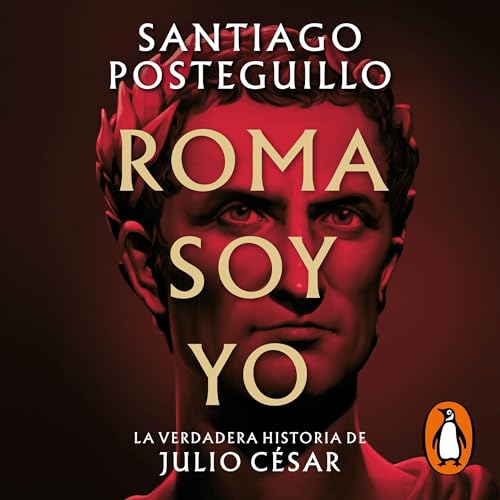 Diseño de la portada del título Roma soy yo