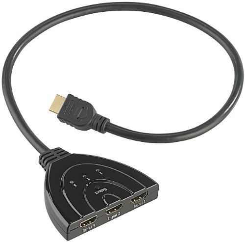 Auvisio Splitter HDMI: commutatore automatico HDMI...