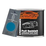 TRISTARcolor Vernice per auto Barattolo pronto all’uso per Austin Rover/MG/Morris/Roewe/Rover/Triumph 662 Henley Blue Vernice di base 0,5L