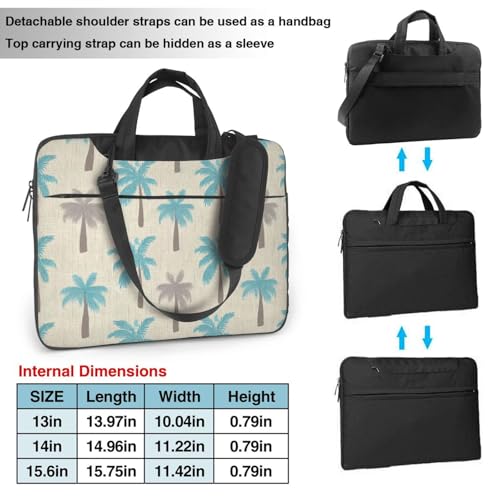 Maletín para Laptop 14 pulgadas Impermeable con Asa miniatura 3
