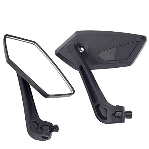 Ouyi Universal Motorcycle Mirrors, Hand Side Rear Group Left And Right Mirrors With M8 M10 Bolts, Compatible With Bike, Scooter, Atv, Utv, Dirt Bike And More #TOP5