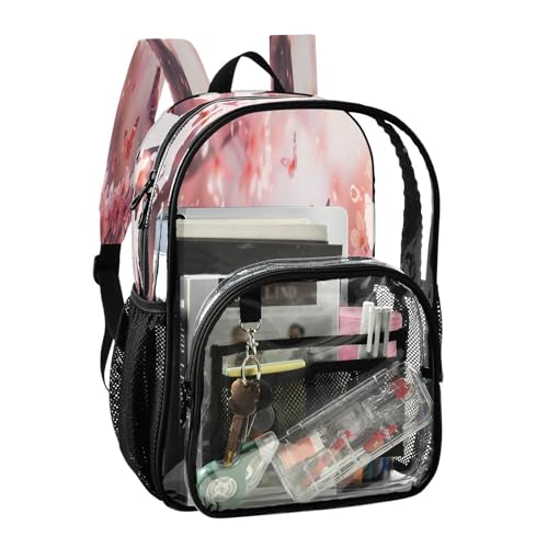 Mochila transparente antirrobo para seguridad y control de accesos 2