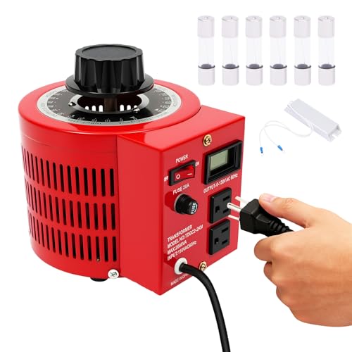 Variable Transformer Variac with All Copper Coil for Industrial Equipment