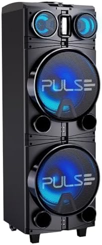 Caixa de Som Torre Storm 10Pol. 1500W RMS BT/AUX/USB/TWS/FM Pulse...