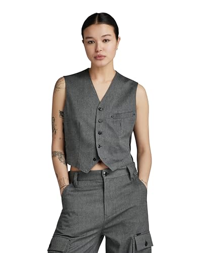 G-Star Gilet sans manches Femme multicolore pour un look de mi-saison idéal en taille M