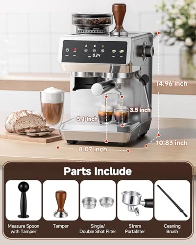 AMZCHEF with 44 Grind Settings