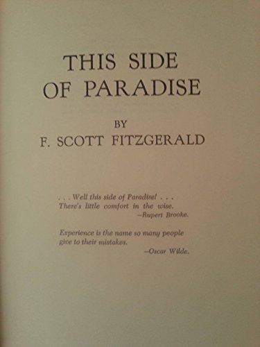 This Side of Paradise 1ST Edition by A.L. Burt - Image 2
