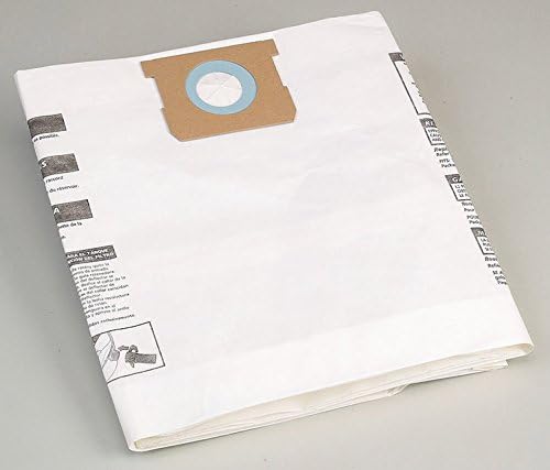 5 Pack Shop Vac 906-62 Disposable Collection Bag 10-14 Gallon - 3 Bags per Package