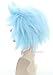 Topcosplay Azul Peluca Corta para Adultos y Niños Cosplay Rick Peluca Accesorio...